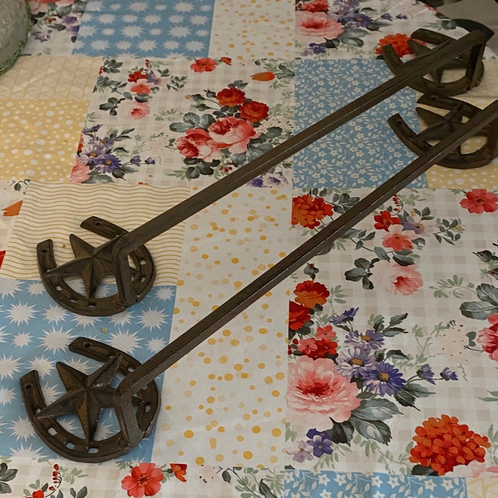 Hobby Lobby Rustic Brown Decorative Cast Iron Wall Hooks